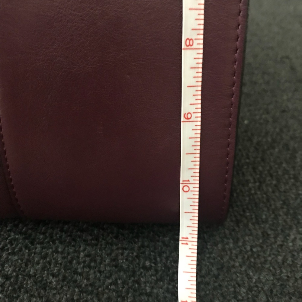 Rebecca Minkoff Burgundy Mab Tote - Picture 7 of 10
